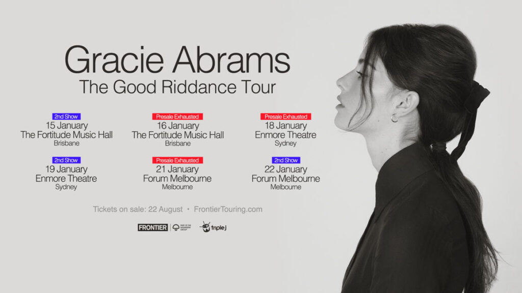Tours: Gracie Abrams Announces More Shows To Her Australian Tour