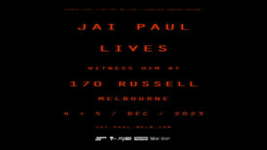 Tours: Jai Paul Announces Exclusive Debut Australian Shows This December!