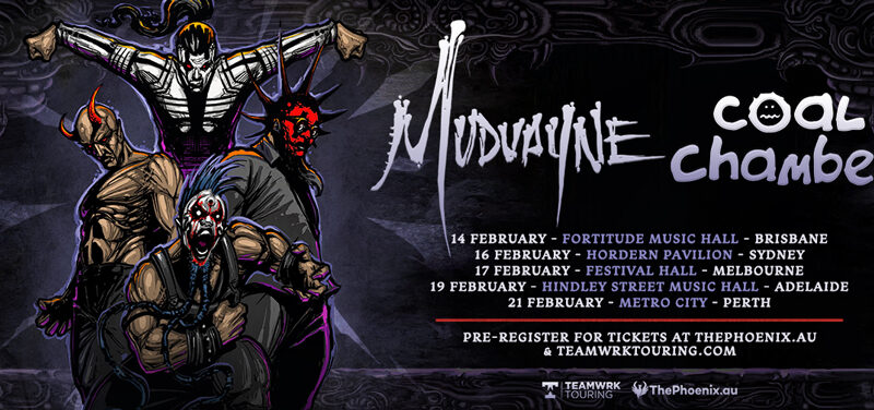 Tours: Mudvayne + Coal Chamber – Australian Tour February 2024