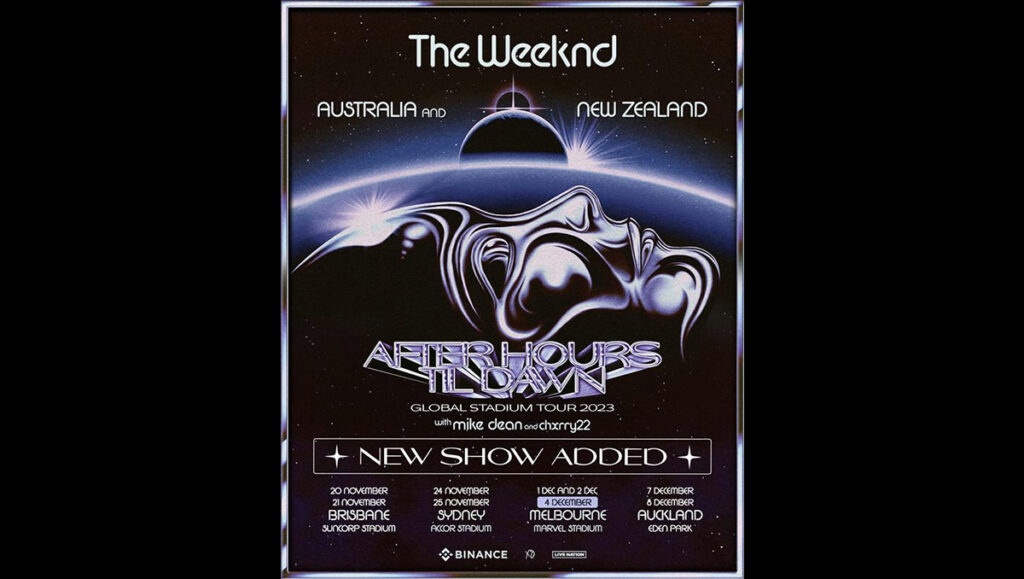 Tours: The Weeknd Adds More Shows To Aussie Stadium Tour