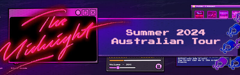 TOURS: THE MIDNIGHT – AUSTRALIAN TOUR FEB/MAR 2024