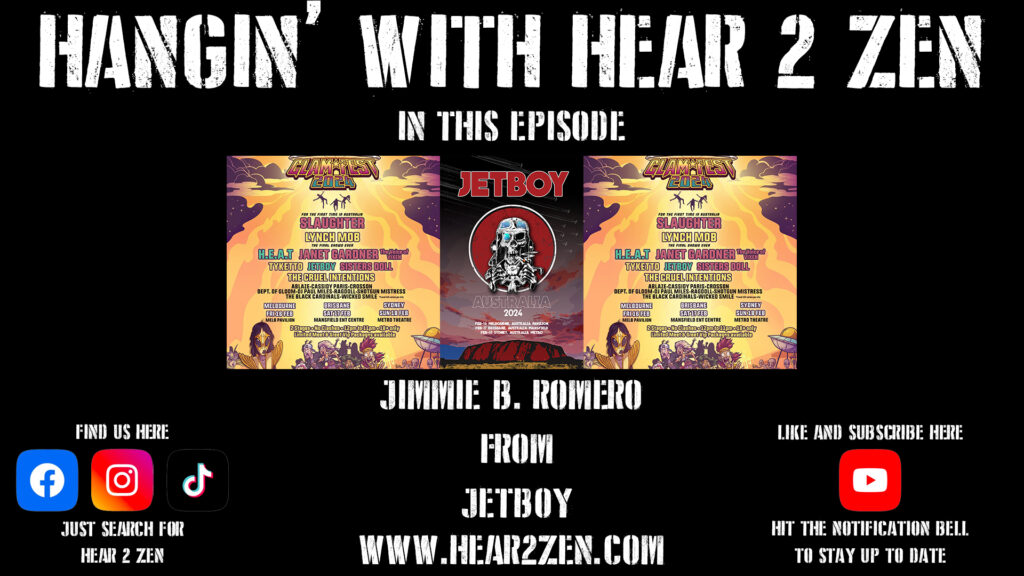 Hear 2 Zen Hangs With: Jimmie Romero Of Jetboy