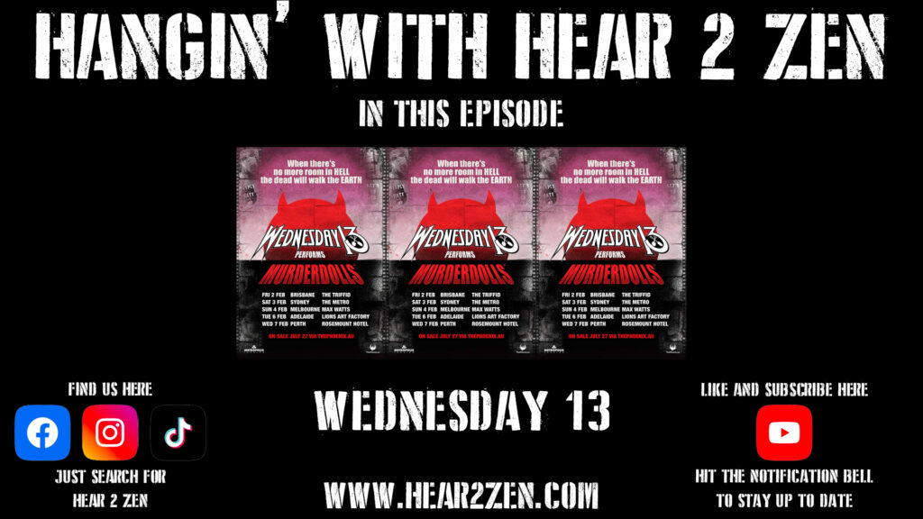 Podcast: H2ZHW: Wednesday 13 Talks Murderdolls
