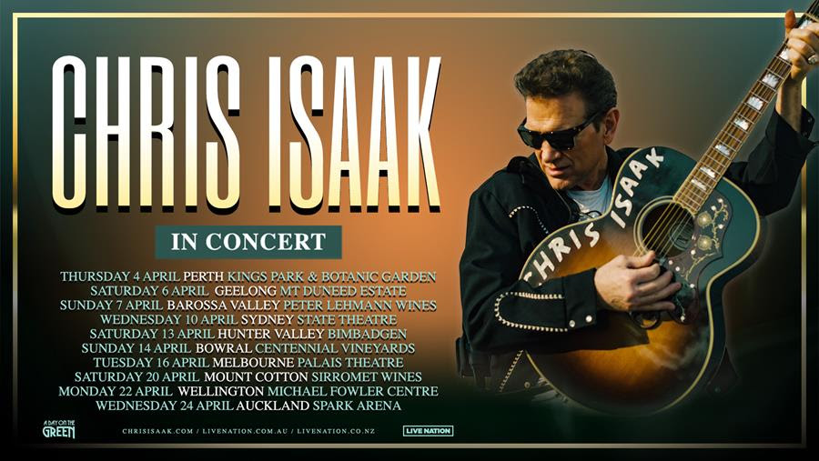 Tours: Chris Isaak Returns To Australia For Headline Shows + A Day On The Green