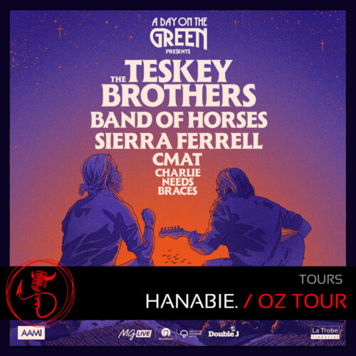 Tours: The Teskey Brothers announce national A DAY ON THE GREEN tour | With special guests Band Of Horses, Sierra Ferrell, CMAT & Charlie Needs Braces – Jan 2025