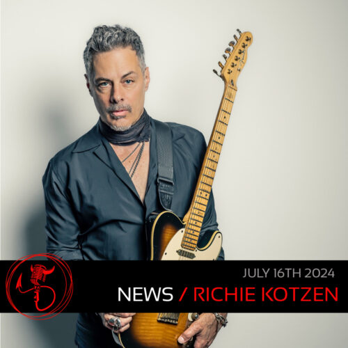 News: Richie Kotzen Signs With BMG. New Studio Album Nomad Out Sept 27. First Single “On The Table” Out Now