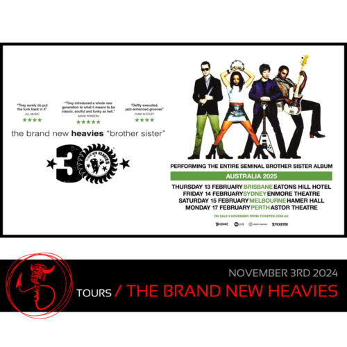 Tours: The Brand New Heavies Announce “Brother Sister 30” Tour