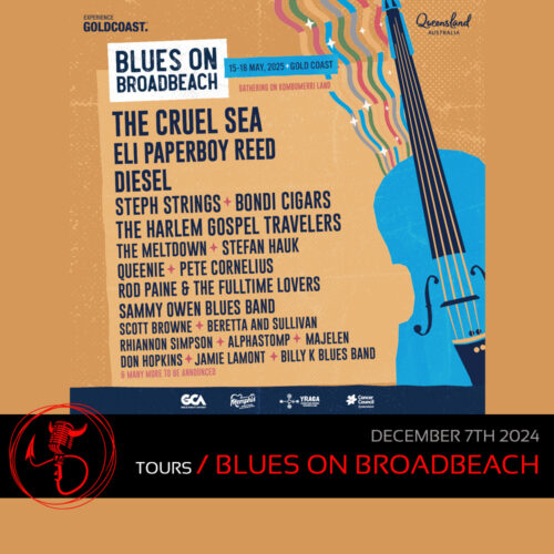 FESTIVALS: BLUES ON BROADBEACH – ANNOUNCES FIRST LINEUP FOR 2025