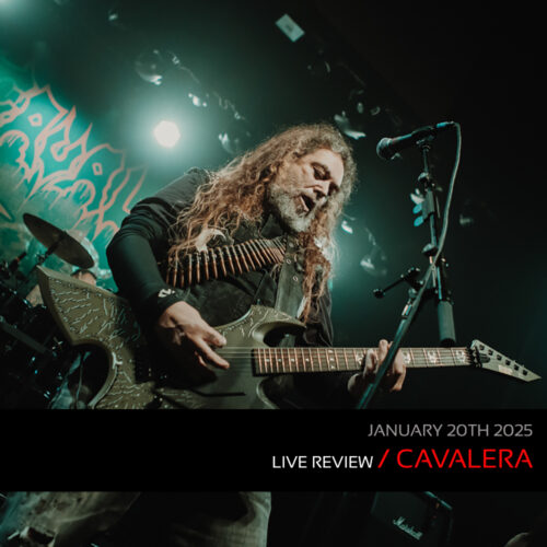 Live Review: Cavalera – Brisbane 2025