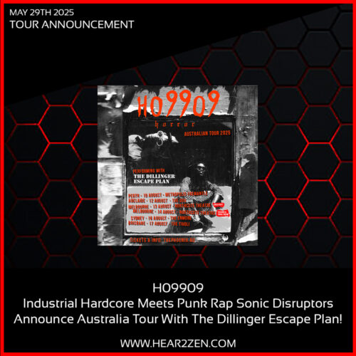 Tours: Ho99o9 Industrial Hardcore Meets Punk Rap Sonic Disruptors Announce Australia Tour With The Dillinger Escape Plan!