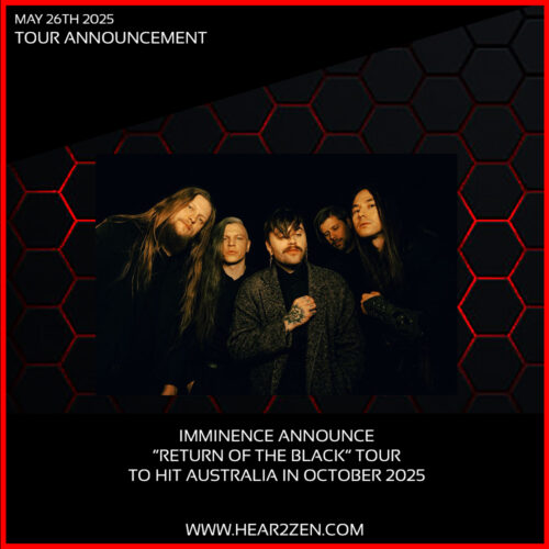 Tour Announcement – Imminence Return To Australia In October 2025