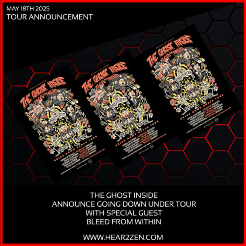Tours: The Ghost Inside Announce Australian Tour With Support From Bleed From Within