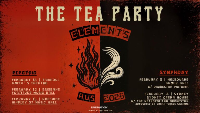 Tours: The Tea Party To Return To Australia In 2026 For The Elements ...
