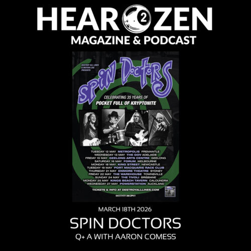 Q + A With Aaron Comess From Spin Doctors