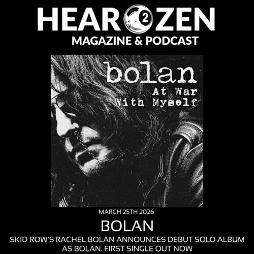 News: Rachel Bolan Releases First Single And Video “At War With Myself” from First Solo Album