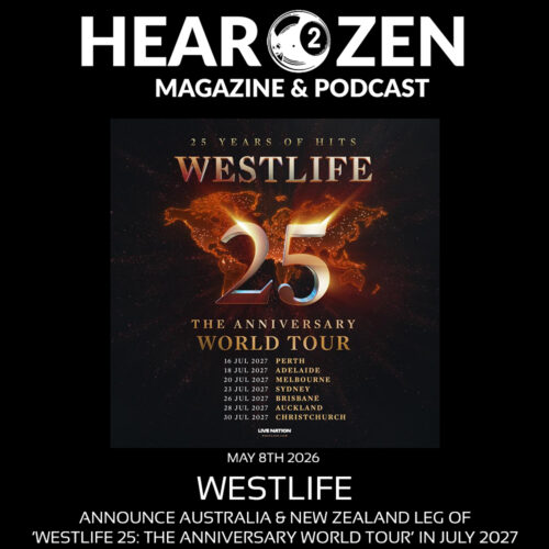 Tours: Westlife Announces Australian and New Zealand Leg Of ‘Westlife 25 Tour’