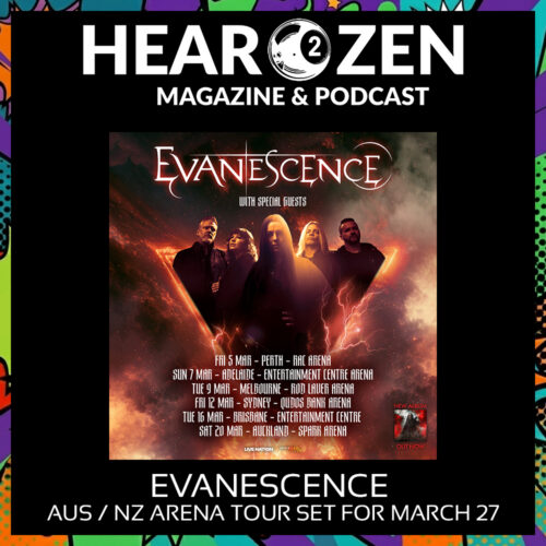 Tours: Evanescence Announce Massive Australian And New Zealand Arena Tour For March 2027