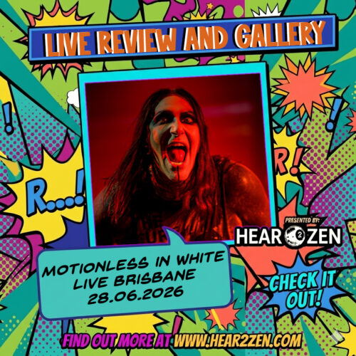 Live Review: Motionless In White – Riverstage Brisbane, June 28th 2026