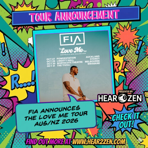 Tours: Fia Announces Headline Australia and New Zealand Tour