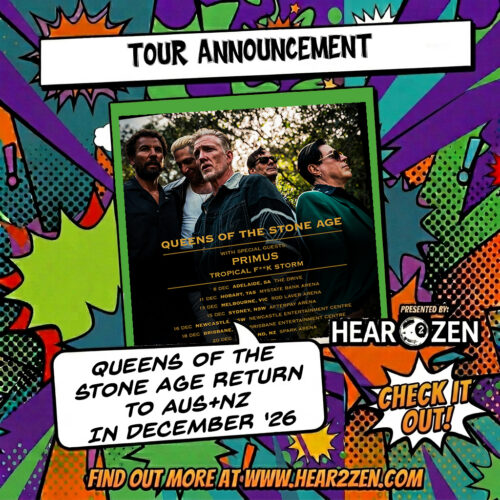 Tours: Queens Of The Stone Age Return To Australia And New Zealand In December 2026