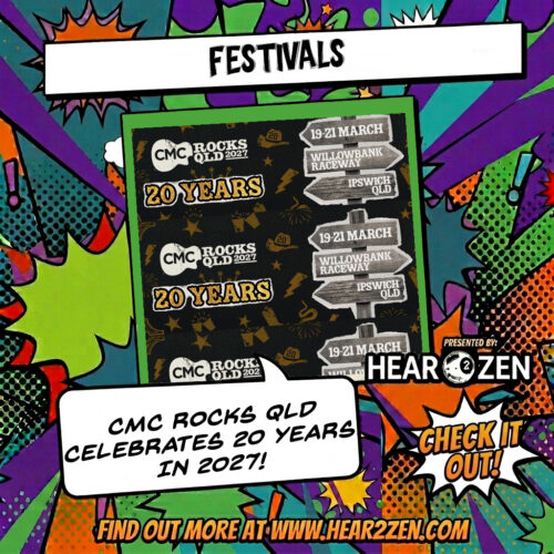 Festivals: Save The Date! CMC Rocks QLD Returns To Celebrate 20 Years In 2027