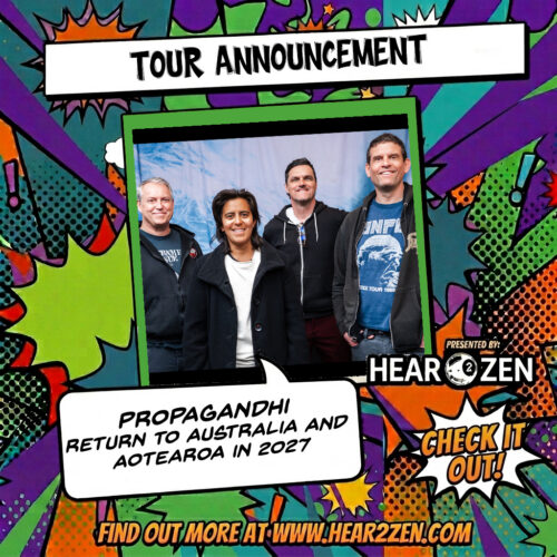 Tours: Propagandhi Announce Australia And Aotearoa Tour 2027 