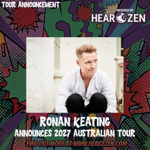 Tours: Ronan Keating announces ‘Just Getting Started’ World Tour 2027