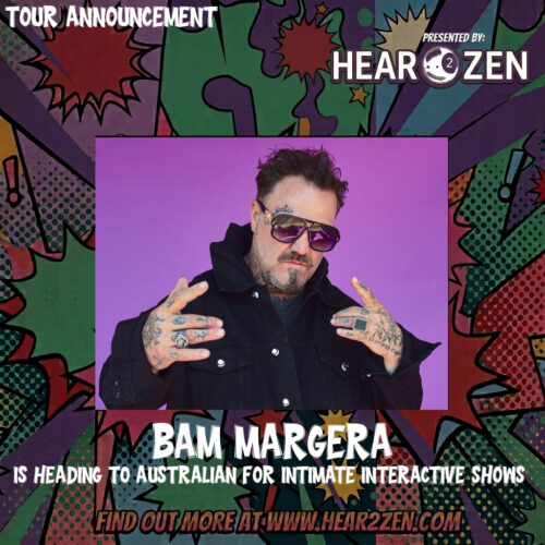 Tour Announcement: Bam Margera Is Heading To Australia For 3 Intimate And Interactive Shows